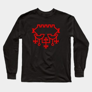 Seal of Belial or Sigil of Belial Long Sleeve T-Shirt